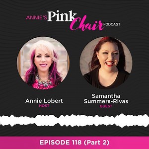 In the latest episode of Annie's Pink Chair, Annie Lobert continues her conversation with Samantha Summers-Rivas. They discuss how the industry needs to stop being fantasized and how people may be playing a role in furthering the trauma of the victims involved. Listen in for more and tune in to the full episode at hookersforjesus.net/pinkchair | Hookers for Jesus