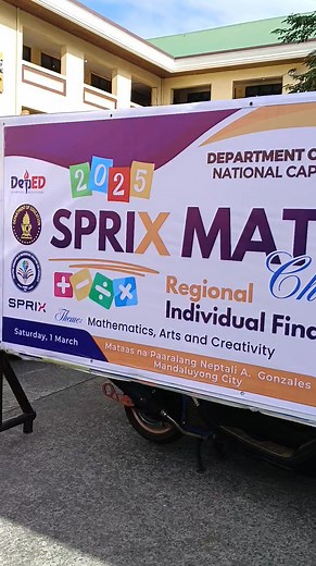 Good Luck Kuya! Sprix Math Challenge NCR REGIONAL FINALS INDIVIDUAL CATEGORY Kayang Kaya mu Yan💪 #mathematics #mathlete #SPRIXMathChallenge #mtap #mathematician | Callie Beatriz