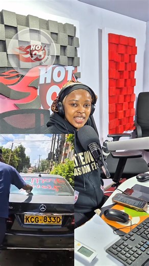 Parking violation ama graffiti festival? 🤷‍♀️ Footage shows a Kanjo official spray-painting a Mercedes Benz over alleged parking violations⁠. 👀 Azeezah Hashim #TheBreakoutOnHot #AzeezahOnHot | HOT 96