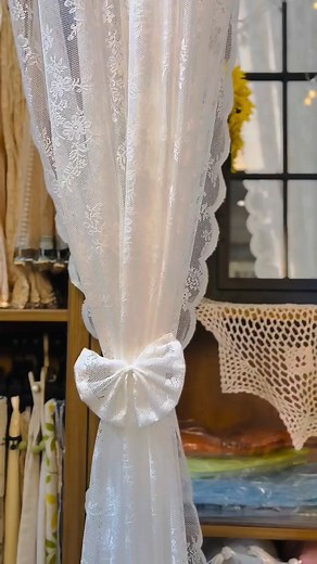 6.8K views · 53 reactions | Lace Window Sheers | Perfect for Curtains, Door Curtains, and Room Dividers. ✨ #lace #curtains #windowcurtains #doorcurtains #roomdividers #homedecor | Curtainall | Facebook