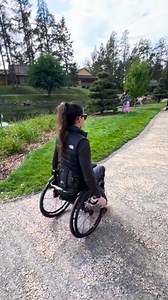 Rolling into nature with confidence!  Join our ambassador Tirzah López as she explores the Edmonton countryside in her Nitrum wheelchair. Felina Tiger #Wheelchair #WheelchairUser #WheelchairLife #Edmonton #nature | Quickie Wheelchairs | Facebook