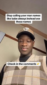 Stop calling your man names like babe….. | Brian Healer FansPage