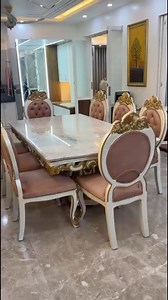 Luxurious modern design Marble Dining Table❤️ ☎️01310796261☎️01935926771 #GhoraFurniture #Bedroomfurniture #diningtable #newcollection # | Ghora furniture