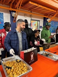Lola Brooke and Sei Less Restaurant Host and Serve Thanksgiving Meal to 150-200 Youth With Parents Impacted by Criminal Justice system