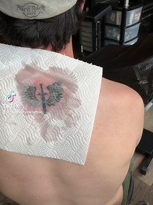 5.5K views · 124 reactions | First tattoo for tom Hayward, sat epic  who can guess the symbol ?  | Twinfinity Ink Tattoo studio | Facebook