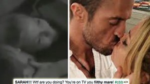 “WTF Are You Doing?!” Fans Are Shocked At CBB’s Sarah Harding & Chad Johnson’s Steamy Antics