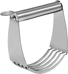 Pastry Blender Tool Heavy Duty Cutter with Comfortable Handle for Baking Ideal for Making Pie Crusts and Biscuits Dishwasher Safe