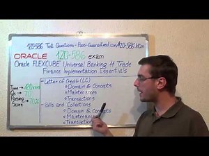1Z0-586 – Oracle Exam FLEXCUBE Universal Banking Test Trade Questions