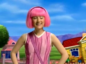 Lazy town stephanie spot