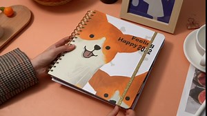 2022 - 2023 Planner Weekly & Monthly, Dated Jan 2022 - Jan 2023, 13 Month Hardcover Agenda Planner with Colorful Stickers, Puppy Partner