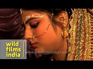 Family members blessing bride - Bengali wedding