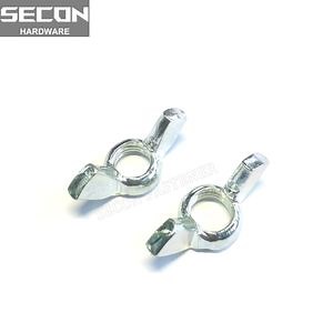 [Hot Item] China Export Supplier OEM M4 M6 M20 Brass Copper Heavy Duty Butterfly Wing Nut Carbon Steel with Zinc Plated