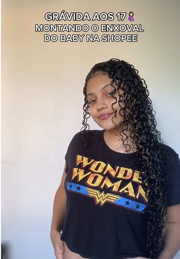 Grávida na adolescência🩵//#gravideznaadolecencia #enxovaldebebe #shopee #achadinhos #gravidez