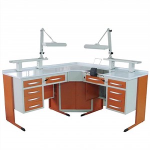 [Hot Item] Double Dental Lab Technician Workstation Dental Work Bench