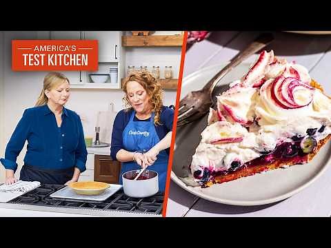 A Perfect Blueberry Cream Pie that Uses Fresh and Cooked Fruit | America's Test Kitchen