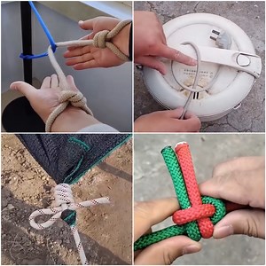 Trying different types of rope knots!😍 | Bee Inspired