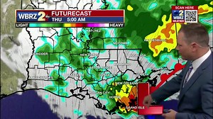 A little more wet weather is expected tonight into the morning. As a storm system pulls away from the area on Thursday afternoon, showers will end from west to east. 🌧 Latest Forecast --> https://www.wbrz.com/news/wednesday-pm-forecast-storm-to-move-across-local-area-on-thursday | WBRZ Channel 2