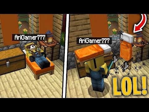 👉 MINECRAFT pero LAS CAMAS SE ENFADAN Y NOS ATACAN! 😂 MINECRAFT ALEATORIO