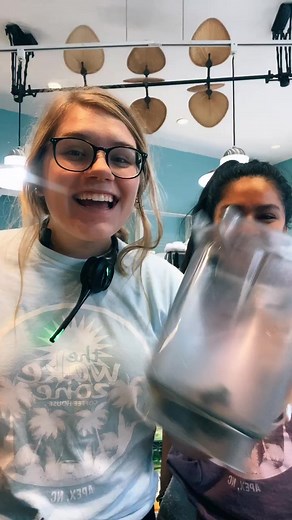 GIRL SCOUT COOKIE MOCHA!!!! #foryoupage #foryoupagechallenge #wakezone #barista #baristalife #coffeehouse