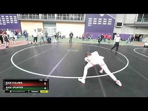 149 Lbs Champ. Round 1 - Kace Fullmer, ID Vs Kade Splinter, WI 8962