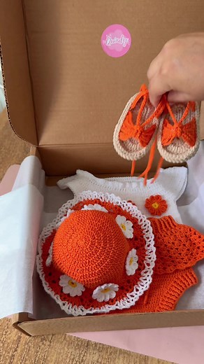 Handmade Crochet Shoes for Newborn Girls