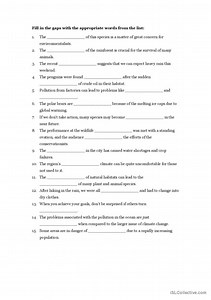 GAP FILLING EXERCISE
