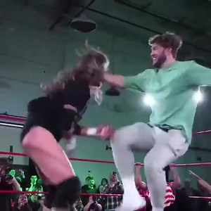 6.8K views · 48 reactions | Will Ospreay just showed up at Pro Wrestling EVE & gave 'Triple H' a middle finger & a Pedigree. | Pro Wrestling Unlimited | Facebook