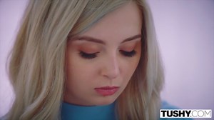 TUSHY She finally has a reason to be gaped at work