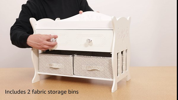 You & Me Baby So Sweet Wooden Changing Table