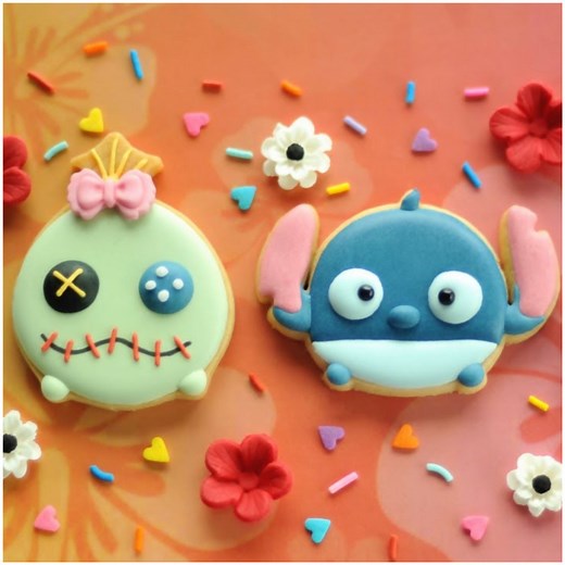 Lilo & Stitch Tsum Tsum cookies | MetDaan Cakes