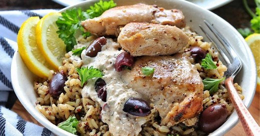 Greek Boneless Skinless Chicken Thighs