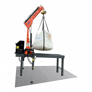 [Hot Item] 1.3ton Rima Small Dump Trailer Crane Pickup Hydraulic Truck Mounted Crane