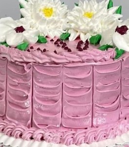 White Flowers Buckeye Cake Decoration 🎂 Home Tutorial ❤️ Just for cake lovers 😋 | HAFSI