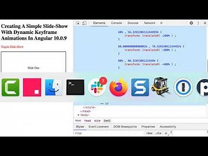 Creating A Simple Slide-Show With Dynamic Keyframe Animations In Angular 10.0.9