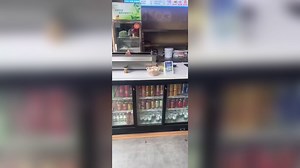 126 Can Mini Fridge Beverage Cooler Glass Sliding Door Digital Temperature Display Adjustable Shelves for Soda Beer Wine Storage