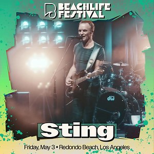202 reactions | Join me on the beach May 3rd at BeachLife Festival in Redondo Beach, CA! See you in the sand  | Sting | Facebook