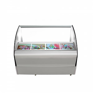 [Hot Item] Commercial Display Cooler Cabinet Hard Ice Cream Freezer