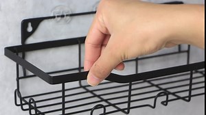 4 Pack Shower Caddy Organizer, No Drilling 2 Pack Shower Caddies with 1 Toothbrush Holder and 1 Soap Holder, Strong Adhesive Rustproof Wall-Mounted Shower Caddy for Bathroom, Kitchen and Dorm