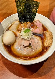 Special Shoyu Ramen at Ramen Sakurai in Tokyo