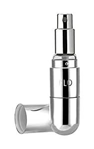 Flo Accessories Refillable Fragrance Atomizer, Silver, 0.17 ounce