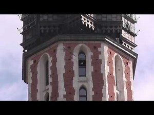 Hourly bugle call from the tower of St Mary’s Church in Krakow