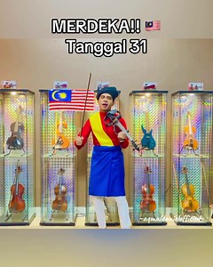 28K views · 2.6K reactions | MERDEKA!  Tanggal 31 Ogos  #aqmaldaniel #thestyloviolinist #malaysia #violin #violinist #biola #danny #violincover #merdeka #tanggal31 #tanggal31ogos #malaysiamadani #tekadperpaduanpenuhiharapan | Aqmal Daniel | Facebook