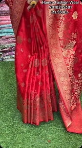 3.6K views · 260 reactions | Pure pure Silk Sari With Blouse Rs.5500/-#9818295381 #hamrofashion #onlineshopping #onlineshop #hamrofashionwear #deliveryavailableworldwide #sari #foryou #handworksari #simplesari #partywearsari #saree #kurtha #onlinestore #bridalcollection #silksari #dupttasilksari #jodasari #dolasari | Hamro Fashion Wear | Facebook