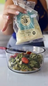 Penne Shrimp Pasta Salad 戀 ⬇️ Ingredients: - Shrimp Scampi Pasta from FlexPro - Broccoli from FlexPro - Cherry Tomatoes - Minced Garlic - Green Goddess Seasoning - Black Pepper - Shredded Parmesan Cheese - Penne Pasta Easy, convenient, and seriously satisfying.  Save this healthy recipe and follow for more! #healthyrecipe #pastarecipe #pasta #glutenfreepasta #easypastarecipe #flexpromeals | FlexPro Meals | Facebook