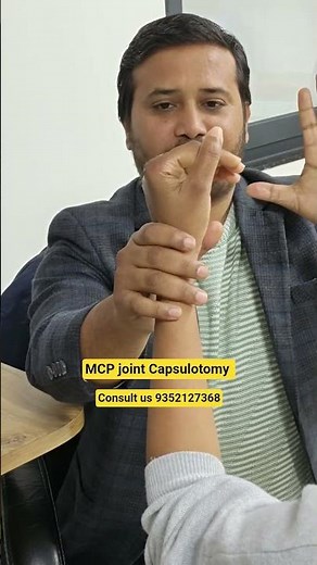 MCP joint #capsulotomy #stiffness #splint #plaster #finger #thumb #pain#postoperative #physiotherapy