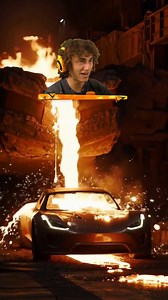 3.7K views | Molten Steel Cascades into Tesla Mold!? | Kwebbelkop | Facebook