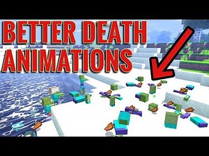 Minecraft PE 1.12+ Better Death Animations