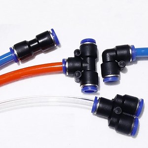 [Hot Item] Py Blue Type Pneumatic Plastic Quick Connect Air Hose Coupling PU Tube Push-in Fitting OEM & ODM Connector