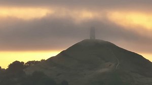 Aerial Clip Glastonbury Tor Summer Sunrise Stock Footage Video (100% Royalty-free) 3593536411 | Shutterstock
