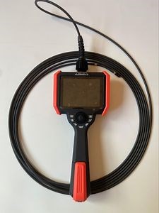 [Hot Item] Flexible Industrial Video Endoscope with 6mm Probe Lens, 8mts Testing Cable, Waterproof IP67, 5 Inch LCD Display